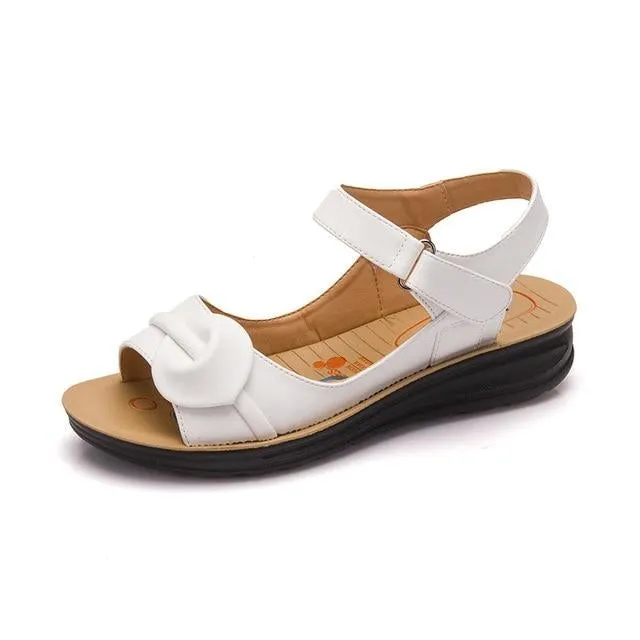 Vintage Flat Gladiator Sandals Platforms Shoes