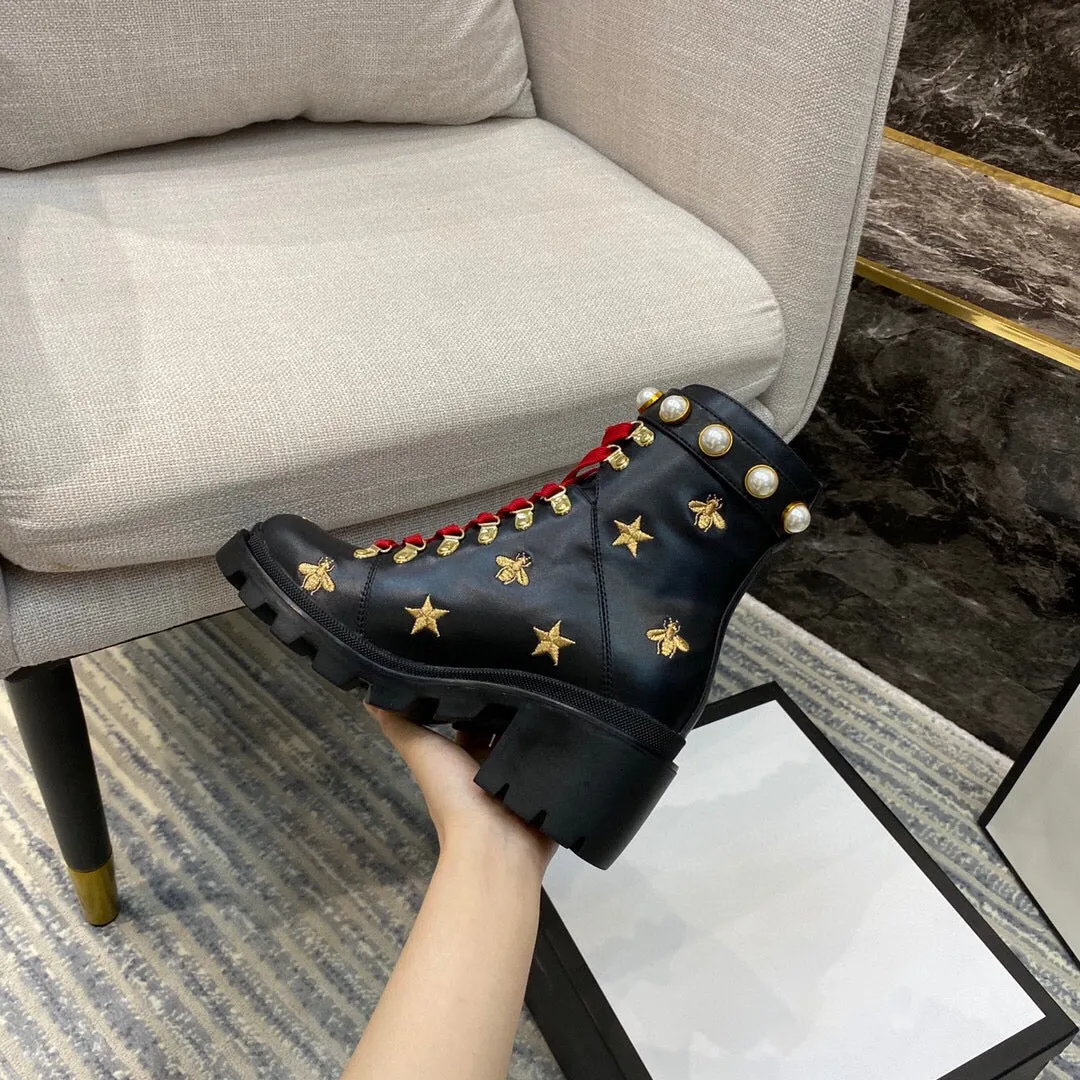 Women Ankle Genuine Leather Boots